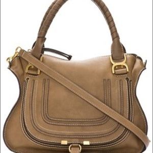 Marcie medium cross body bag in nut